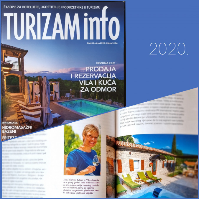 Media about us, Villa Aurania, Traditional holiday house in Vranja, Istria Vranja
